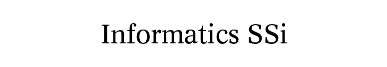 Informatics SSi font preview