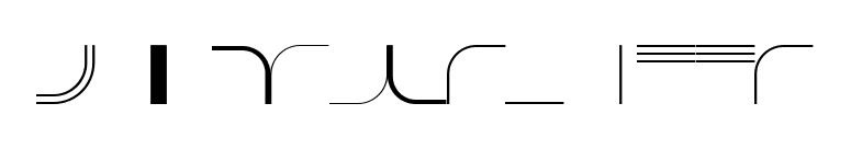 InFraction SSi font preview