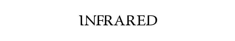 InfraRed font preview