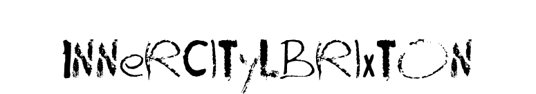 InnerCity-Brixton font preview