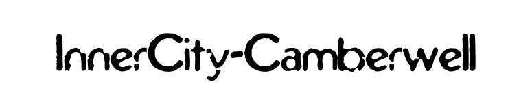 InnerCity-Camberwell font preview