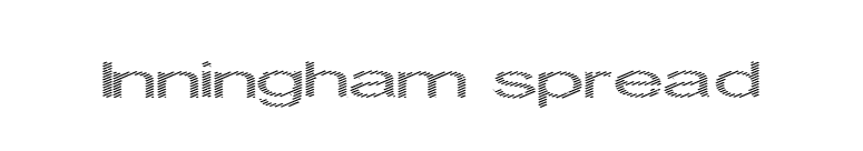Inningham spread font preview