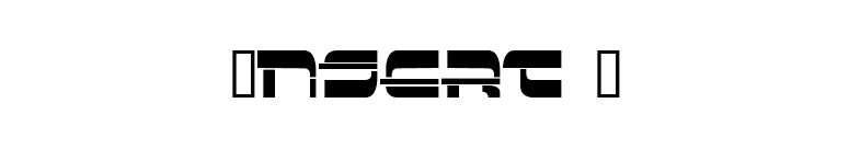 Insert 3 font preview