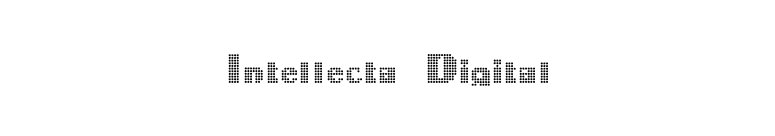 Intellecta Digital font preview