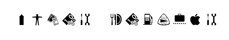 Inter Regular font preview