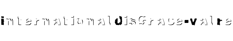 InternationalDisgrace-ValRe font preview