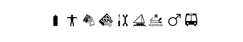 InterSymb font preview