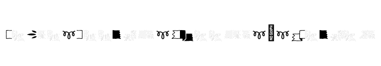 Intro Goodies Banners & Endings font preview