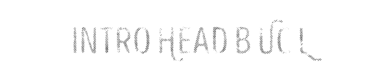 Intro Head B UC L font preview