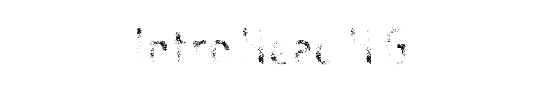 Intro Head H G font preview