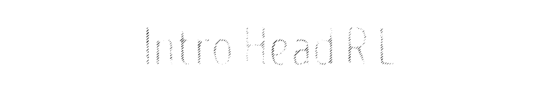 Intro Head R L font preview