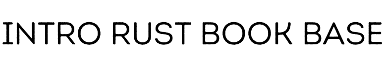 Intro Rust Book Base font preview