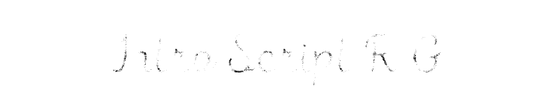 Intro Script R G font preview