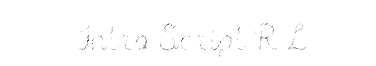 Intro Script R L font preview