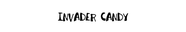 Invader Candy font preview