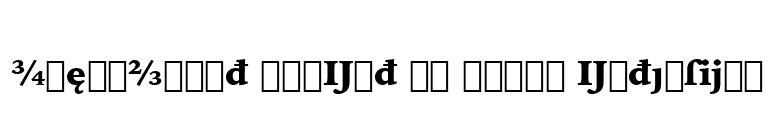 IowanOldSt BlkExt BT Black Extension font preview