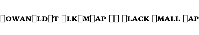 IowanOldSt BlkSmCap BT Black Small Cap font preview