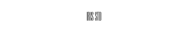 Iris Std font preview