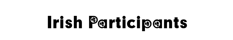 Irish Participants font preview