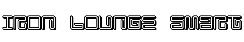 Iron Lounge Smart font preview