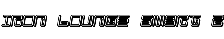 Iron Lounge Smart 2 font preview