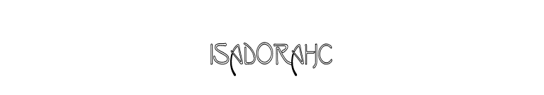 IsadoraHC font preview