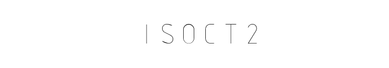 ISOCT2 font preview