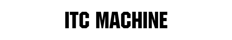 ITC Machine font preview