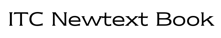 ITC Newtext Book font preview