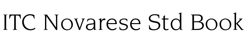 ITC Novarese Std Book font preview
