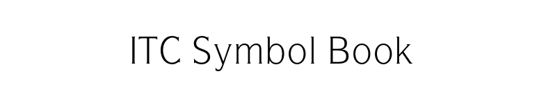 ITC Symbol Book font preview