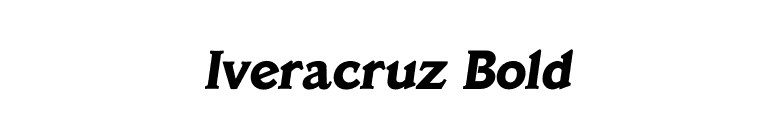 Iveracruz Bold font preview