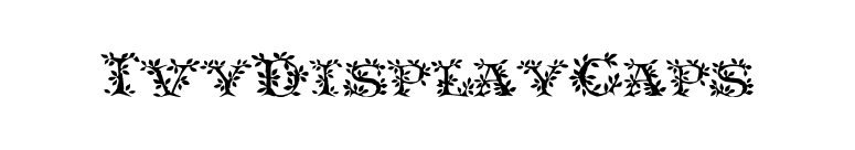 IvyDisplayCaps font preview