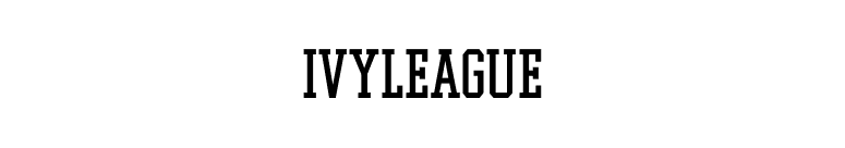 IvyLeague font preview