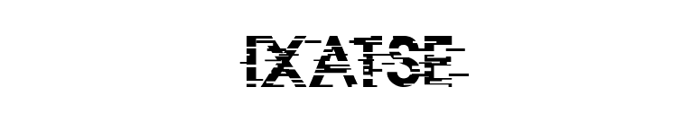 IxatSE font preview