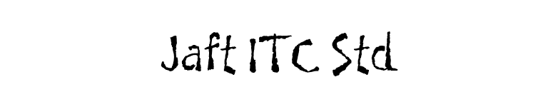 Jaft ITC Std font preview