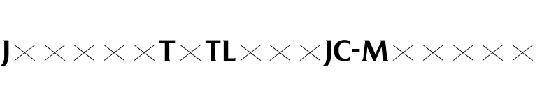 JaguarTitlingJC-Medium font preview