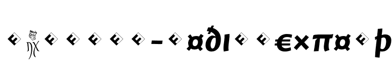 Jambono-MediumExpert font preview