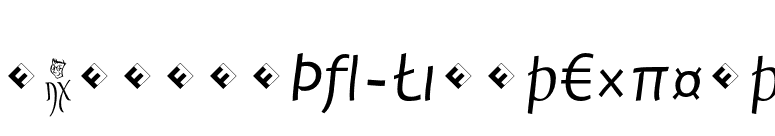 JambonoTF-LightExpert font preview