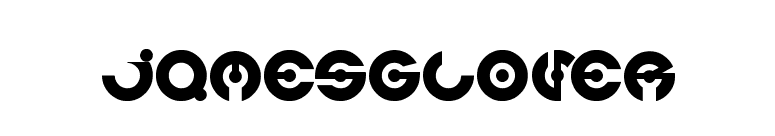 jamesglover font preview