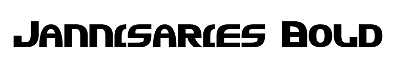 Jannisaries Bold font preview