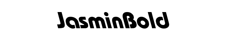 JasminBold font preview