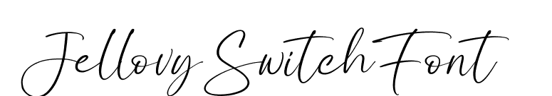 Jellovy Switch Font font preview