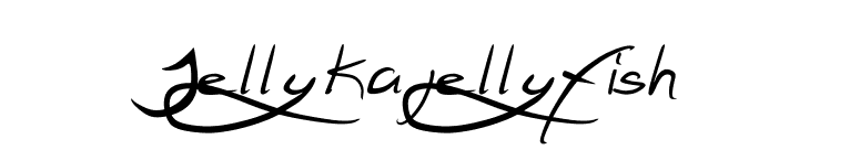 Jellyka jellyfish font preview