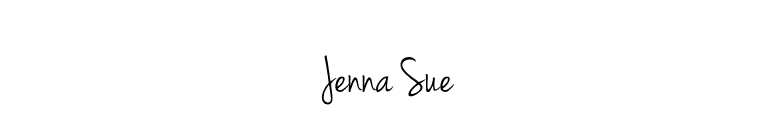 Jenna Sue font preview
