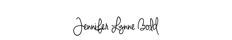 Jennifer Lynne Bold font preview