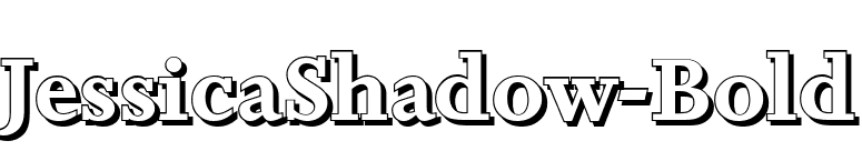 JessicaShadow-Bold font preview