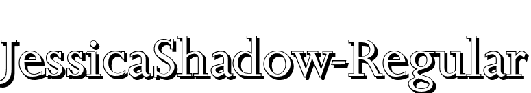 JessicaShadow-Regular font preview