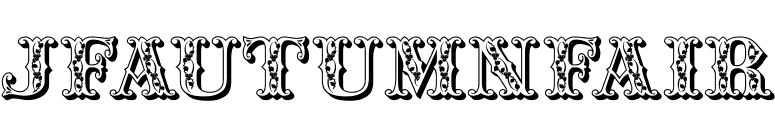 JFAutumnFair font preview