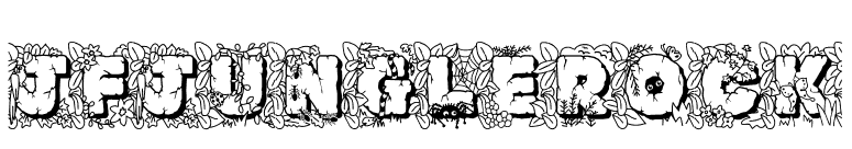 JFJungleRock font preview